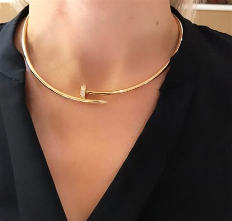 cartier juste un clou necklace replica|cartier juste un clou sizes.